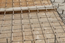Фотоотчет применения стеклопластиковой арматуры в фундаменте, перекрытии, колоннах частного дома